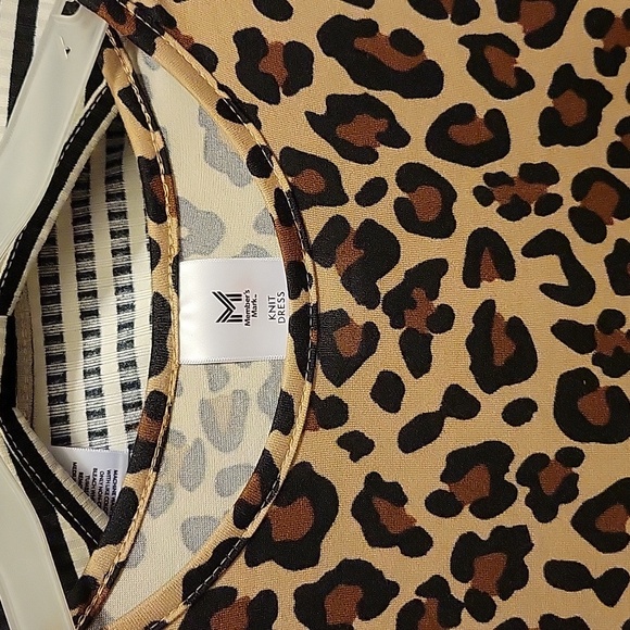 NWT: 2 Members Mark Long Sleeve Knit Dresses - Picture 5 of 16